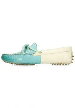 Melvin & Hamilton CAROLINE VEGAS MERMAID Mocassins Turquoise Femme