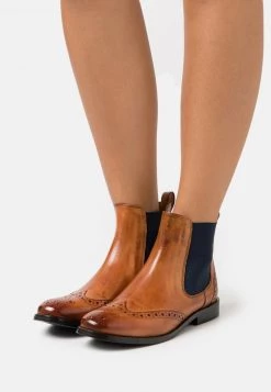 Melvin & Hamilton Femme AMELIE 5 Boots à Talons Tan