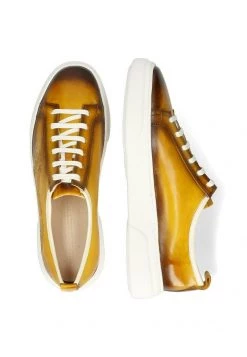 Melvin & Hamilton HARVEY 21 Baskets Basses Yellow Homme -Melvin & Hamilton Soldes ce6c8d0f234a49de967bdf087f2aff7a