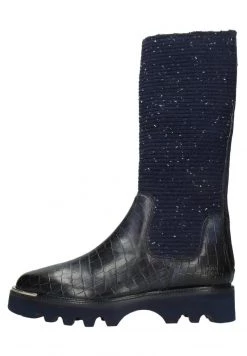 Melvin & Hamilton ELENA Bottes à Plateau Blue Femme