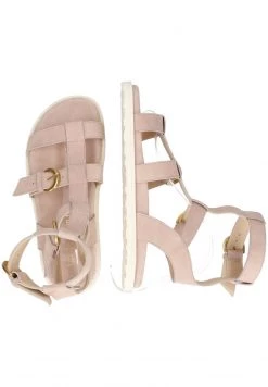Melvin & Hamilton Femme WILMA OILY MAKE UP BUCKLE ANTIK Sandales à Plateforme Beige Melange -Melvin & Hamilton Soldes d0521ee4c9c445dab56f61fe96308521