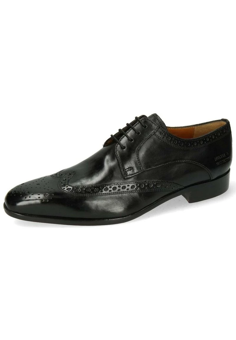 Melvin & Hamilton Homme LEWIS 3 Derbies Black 5 Melvin & Hamilton Homme LEWIS 3 Derbies Black – Image 3