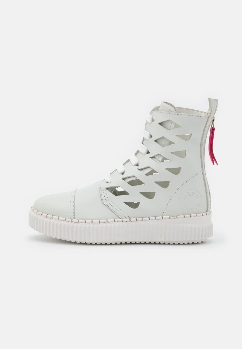 Melvin & Hamilton Femme NURI 1 Bottines à Lacets Extra White/fuxia/edge Coloring/white 4 Melvin & Hamilton Femme NURI 1 Bottines à Lacets Extra White/fuxia/edge Coloring/white – Image 2