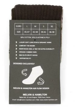 Melvin & Hamilton Unisex Chaussettes Hautes Brown -Melvin & Hamilton Soldes d12947d9eba94a84bfc79f3655267e38