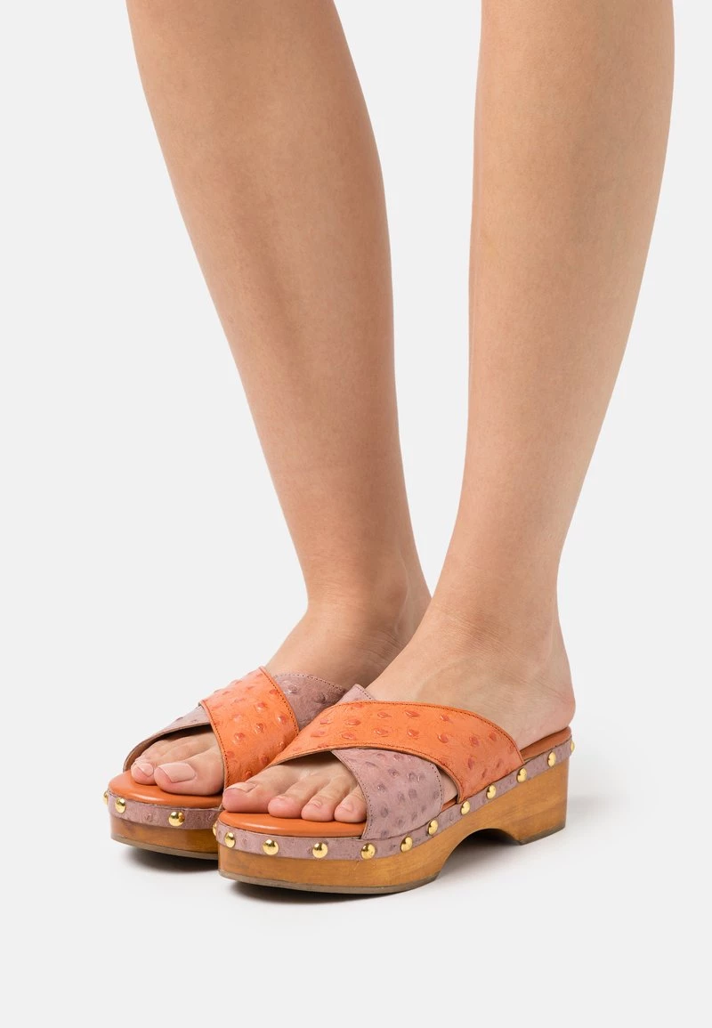 Melvin & Hamilton ELLE 2 Sabots Orange Femme 3 Melvin & Hamilton ELLE 2 Sabots Orange Femme