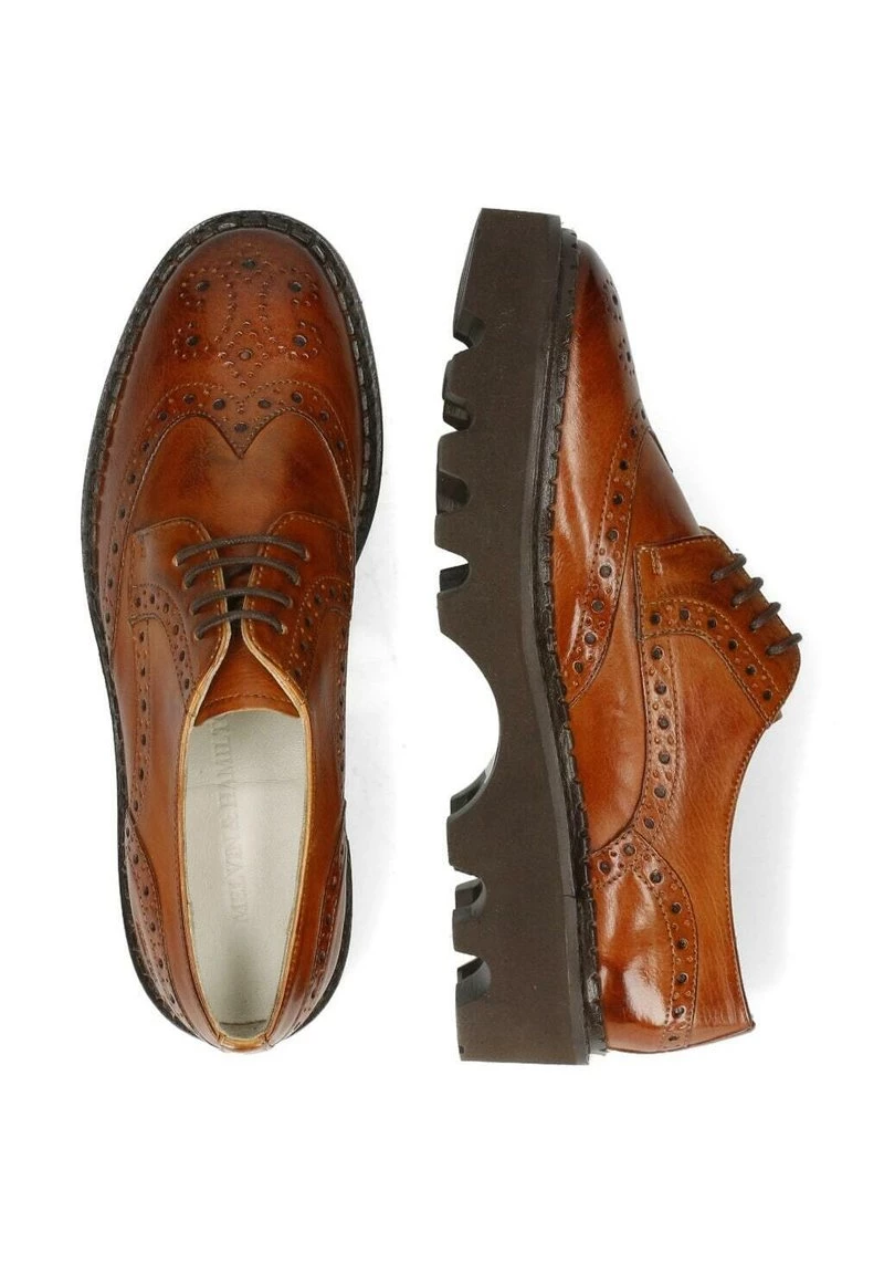 Melvin & Hamilton JENNY 6 Derbies Brown Femme 4 Melvin & Hamilton JENNY 6 Derbies Brown Femme – Image 2