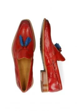 Melvin & Hamilton LEONARDO 1 Mocassins Red Homme -Melvin & Hamilton Soldes d4060e1581b94d6594a463e074f52981