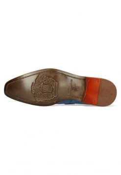 Melvin & Hamilton Homme LEONARDO 1 Mocassins Blue -Melvin & Hamilton Soldes d494630b6bb549069b9e15909f739189