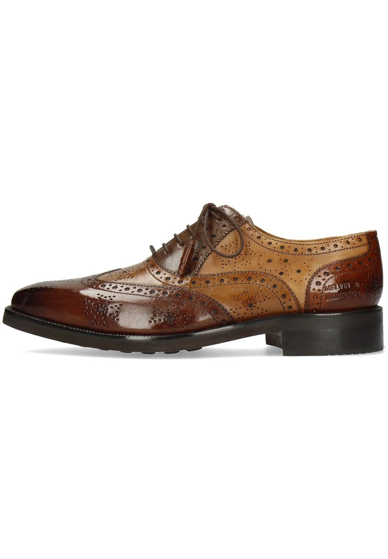 Melvin & Hamilton JEFF IMOLA MINK CHESTNUT Derbies Brown Homme 3 Melvin & Hamilton JEFF IMOLA MINK CHESTNUT Derbies Brown Homme