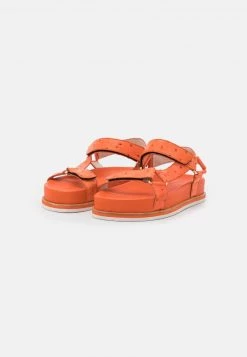 Melvin & Hamilton Femme WILMA 19 Sandales à Plateforme Vegas Ostrich/coral/off White/orange/modica/white/orange/natural -Melvin & Hamilton Soldes dc35da9cf7794b2dbfb9e2b40ed738a2