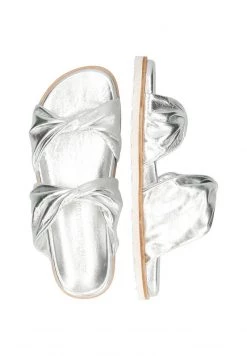 Melvin & Hamilton WILMA SHEEP Mules Silver Femme -Melvin & Hamilton Soldes dff0d21f77de4fb89a3198b0a589fa93