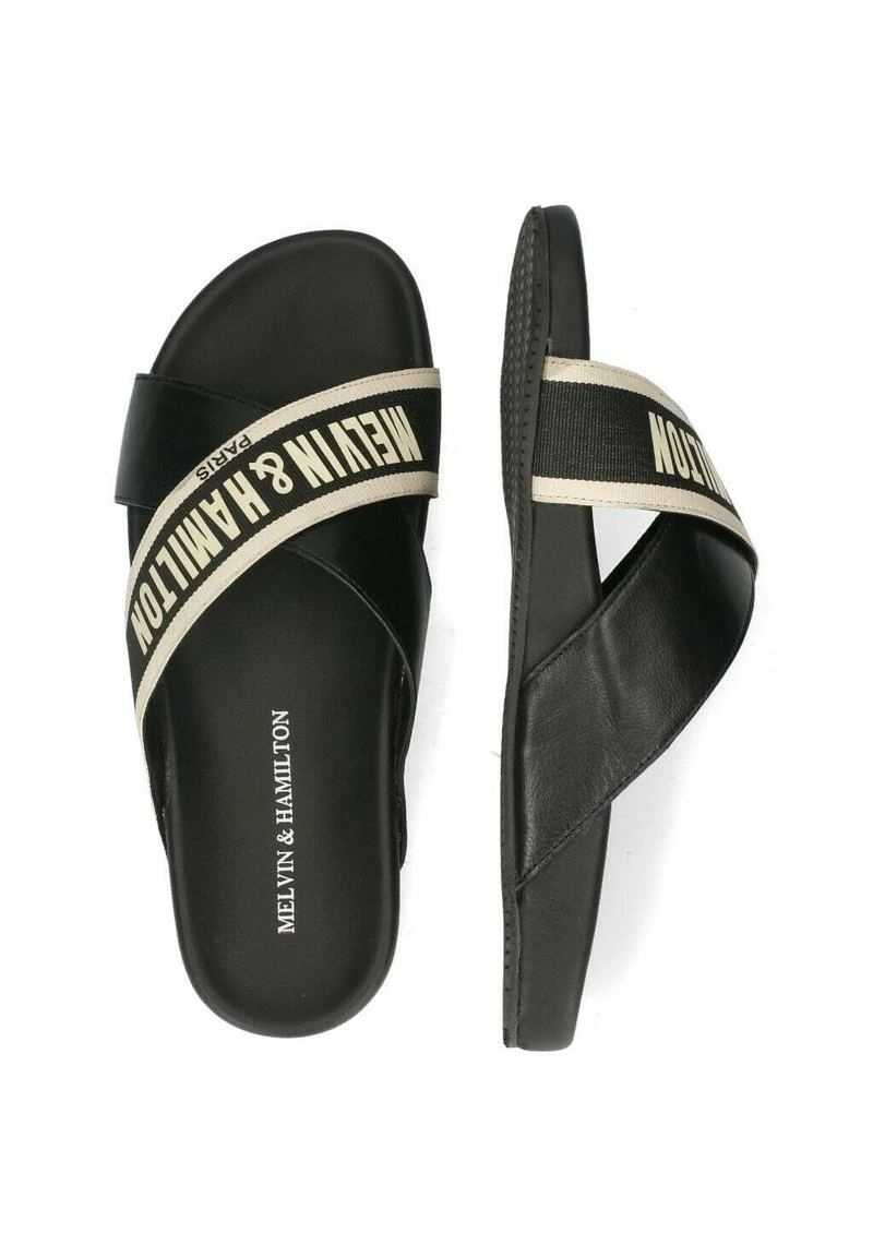 Melvin & Hamilton ROBERT 16 Mules Black Homme 6 Melvin & Hamilton ROBERT 16 Mules Black Homme – Image 4