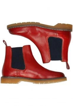 Melvin & Hamilton DEXTER ELASTIC RIBBED Bottines Red Homme -Melvin & Hamilton Soldes e16a8d6efc414399a91adf53832cb633