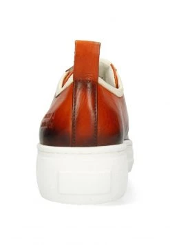 Melvin & Hamilton AMBER 6 MONZA WINTER Baskets Basses Orange Femme -Melvin & Hamilton Soldes e18ffac366d5459095b9a23a2926e926