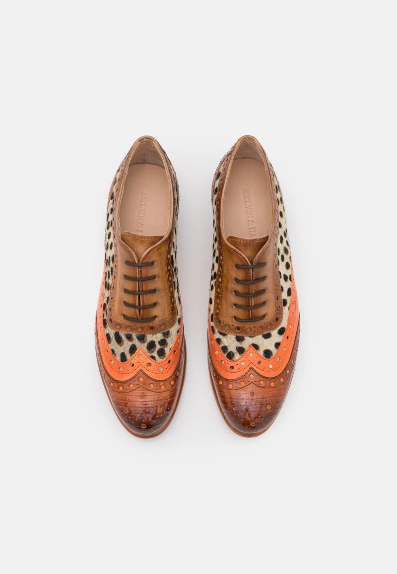 Melvin & Hamilton SELINA 56 Derbies Vegas Lizzard/make Up/mild Orange/brown/beige/natural Femme 9 Melvin & Hamilton SELINA 56 Derbies Vegas Lizzard/make Up/mild Orange/brown/beige/natural Femme – Image 7