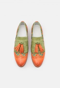 Melvin & Hamilton SELINA 3 Mocassins Imola/mild Orange/harring Bone Weave/multicolor/mint Green/mild Orange/extra White/natural Femme -Melvin & Hamilton Soldes e37dc4f32323420096d2a5f666013e0d