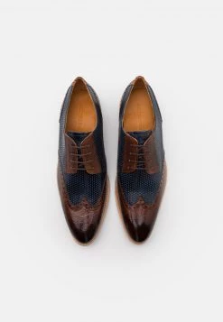 Melvin & Hamilton Homme BOBBY 1 Derbies Wood -Melvin & Hamilton Soldes e3855185a50641a087d161f277964e9c