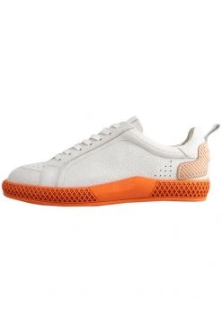 Melvin & Hamilton HARVEY 36 Baskets Basses White Orange Homme