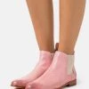 Melvin & Hamilton SUSAN 10 Boots à Talons Pale Rose/oro/white/rich Tan/natural Femme -Melvin & Hamilton Soldes e501ac657b0441a1a97262179049c454