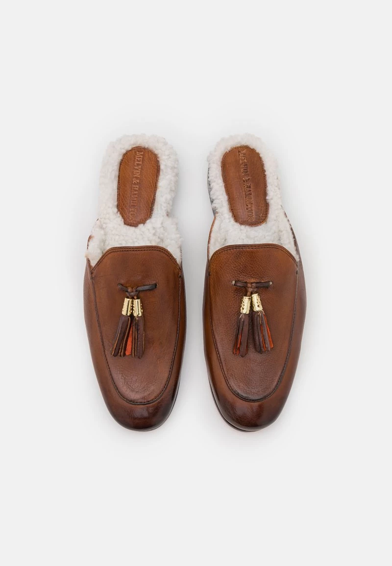 Melvin & Hamilton SCARLETT Mules Tan Femme 8 Melvin & Hamilton SCARLETT Mules Tan Femme – Image 6