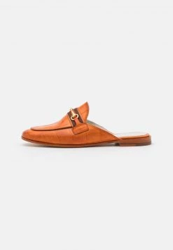 Melvin & Hamilton SCARLETT 46 Mules Arancio/mid Brown/gold/orange/white/natural Femme -Melvin & Hamilton Soldes e5f47a5e370a4212a22e6443eae825e8
