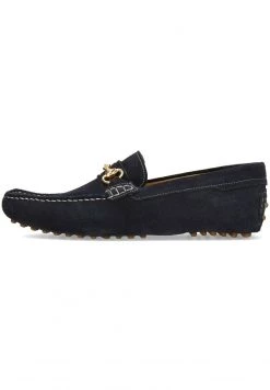 Melvin & Hamilton Homme NELSON PATTINI STITCHING Mocassins Dark Blue