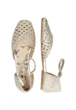 Melvin & Hamilton MELLY NAPPA PLATIN Sandales Gold Femme -Melvin & Hamilton Soldes ea86ceff5ee5479483438e80a1bd83cb