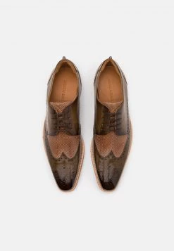 Melvin & Hamilton DAVE Derbies Khaki Homme -Melvin & Hamilton Soldes eaa9aab059444f2480b6ab9f95ce393d