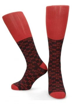 Melvin & Hamilton Unisex Chaussettes Hautes Red