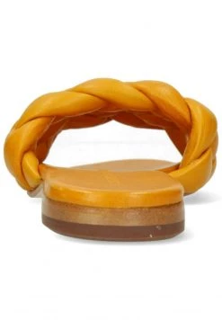 Melvin & Hamilton Femme Mules Yellow -Melvin & Hamilton Soldes ecfd26d7148f4284997eef1b9d87a558