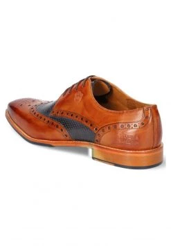 Melvin & Hamilton MARTIN Derbies Braun Blau Homme -Melvin & Hamilton Soldes f05bc716afe64937972ac2d422d3dcfc