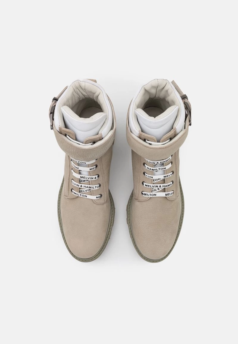 Melvin & Hamilton LEONIE 10 Bottines à Plateau Beige Femme 8 Melvin & Hamilton LEONIE 10 Bottines à Plateau Beige Femme – Image 6