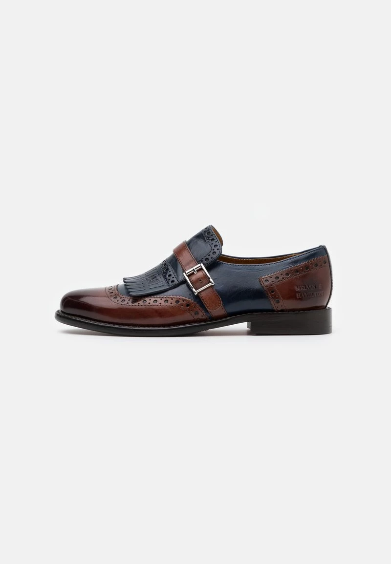 Melvin & Hamilton Femme SELINA Mocassins Classic Brown/navy 4 Melvin & Hamilton Femme SELINA Mocassins Classic Brown/navy – Image 2