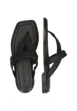 Melvin & Hamilton TYRA FOIL SHEEP BRONZE Tongs Black Femme -Melvin & Hamilton Soldes f5b7960306254890997cef3b89bd35a1