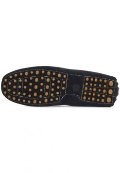 Melvin & Hamilton Homme NELSON PATTINI STITCHING Mocassins Dark Blue -Melvin & Hamilton Soldes f68644b611a44da3816912486af1b0f6