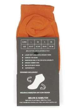 Melvin & Hamilton Unisex CHARLIE Chaussettes Orange -Melvin & Hamilton Soldes f6e8cdbf6ab9481f8ff3d9b1bbd30d49