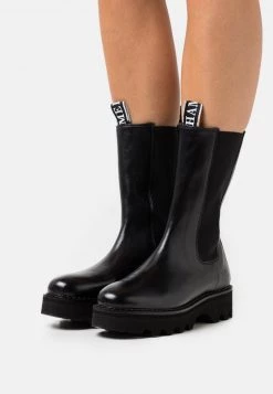 Melvin & Hamilton SYBILL 5 Bottes à Plateau Black Femme