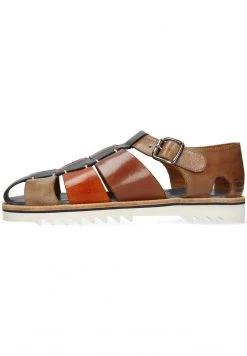 Melvin & Hamilton Homme CLASSIC MOROCCAN FIENO SAFARI Sandales Brown