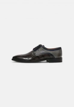 Melvin & Hamilton Homme ALEX 10 Derbies Grey