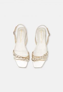 Melvin & Hamilton BROOKE 1 Sandales Platin/green Femme -Melvin & Hamilton Soldes fcd68f70450c4e6d848c3f958fcbfb57